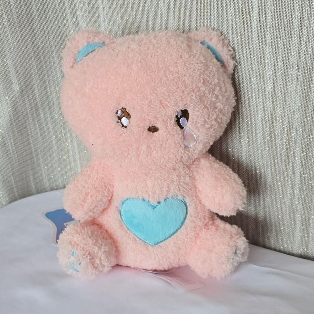 Round1 Cute Pink Crying Bear
